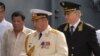 Prezident Duterte, rusiyalı səfir Igor Khovayev və admiral Eduard Mikhailov.