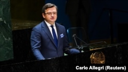 Ukrainanyň daşary işler ministri Dmytro Kuleba. Arhiw suraty