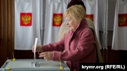 Выборы президента России в Симферополе, 18 марта 2018 года