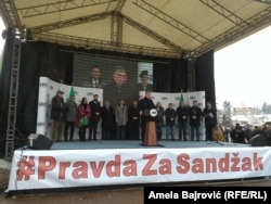 Protest "Pravda za Sadžak", Novi Pazar