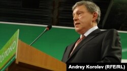 «Yabloko» partiyasının lideri Grigory Yavlinsky