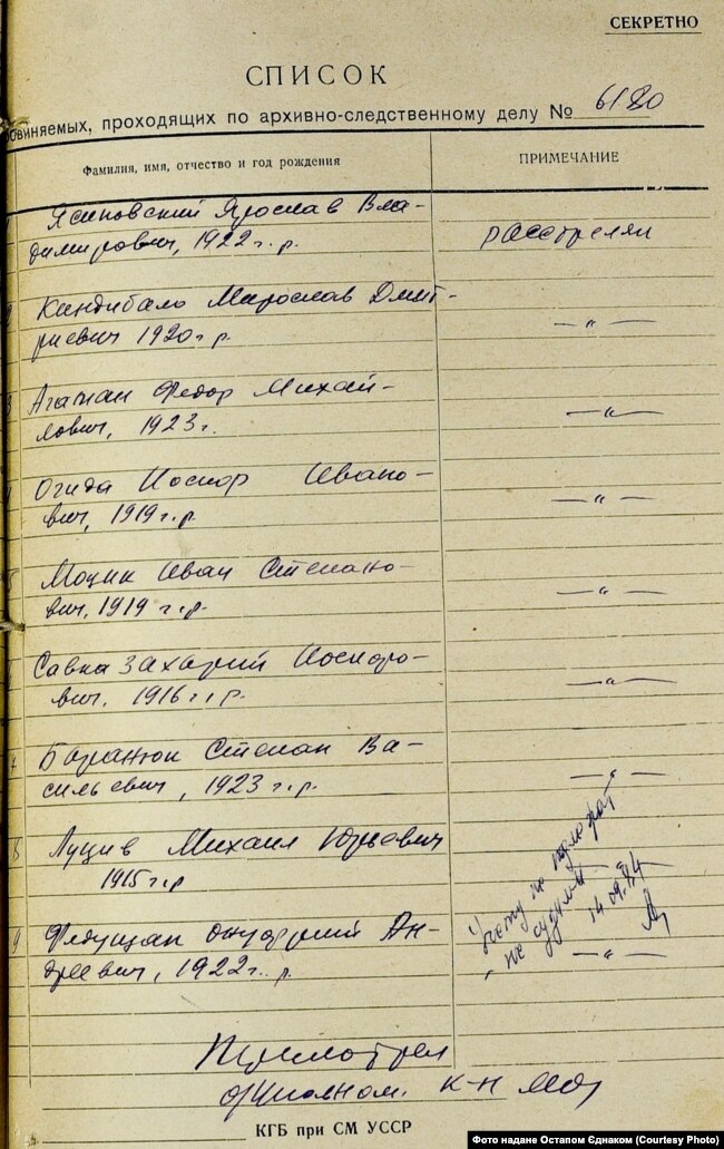 Дев'ятьох юнаків розстріляли без будь-якого судового рішення