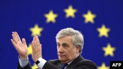 Presidenti i ri i Parlamentit Evropan Antonio Tajani 