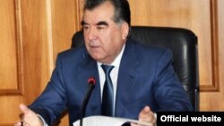 Tajik President Emomal Rahmon