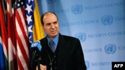 Посол Ливии при ООН Ибрагим Даббаши.