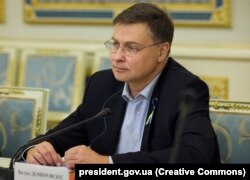 Vicepreședintele Comisiei Europene, Valdis Dombrovskis