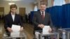 Exit Polls Show Ukraine Divided