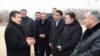 Өзбекстан президенті Шавкат Мирзияевтың Қарақалпақстанға ресми сапармен барған кезі. 20 қаңтар 2017 жыл 