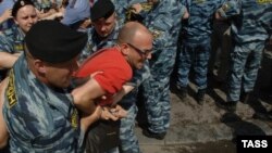 Attempts by gay activists to march in Moscow are routinely broken up by police.