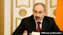 Armenian Prime Minister Nikol Pashinian (file photo)