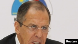 Russian Foreign Minister Sergei Lavrov