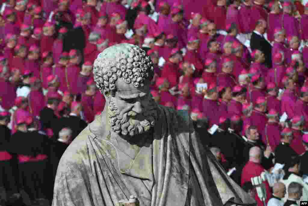 Vatikan, 19. mart 2013. Foto: AFP / Gabriel Bouys 