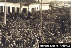 Căderea țarismului întâmpinată la Chișinău. 10 martie 1917