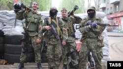 Проросійські озброєні сепаратисти у Слов’янську, 2 травня 2014 року