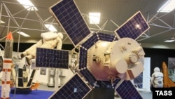 Спутник "Интеркосмос" - экспонат музея космонавтики в Москве