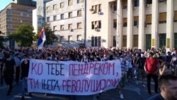 Protest protiv epidemioloških mera u Novom Sadu, 8. jul