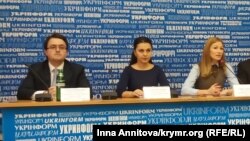 Антон Кориневич, Татьяна Печончик, Эмине Джеппар, архивное фото