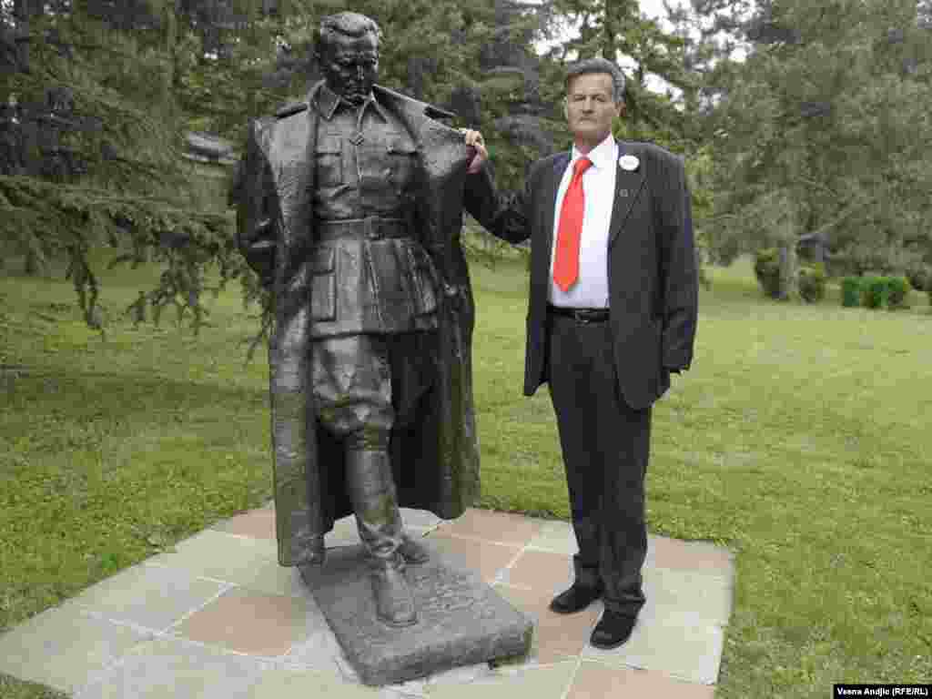 Obilježavanje 31. godišnjice smrti Josipa Broza Tita, Beograd, 4. maj 2011, Titov unik Josip Broz, FOTO: Vesna Anđić