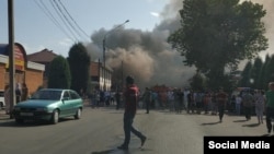 Пожар в кафе-шашлычной «Рохат». 24 июня 2018 года