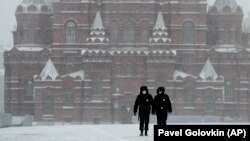 Moskva, Qırmızı Meydan, 31 mart, 2020-ci il
