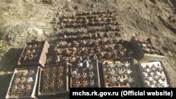 В Ленинском районе спасатели уничтожили 415 взрывоопасных предметов