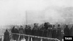 Похороны Владимира Ленина на Красной площади, 27 января 1924 года