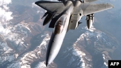 Американский истребитель F-15C Eagle 