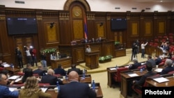 Заседание Национального собрания Армении, 22 октября 2019 г. 