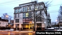 Бывшее здание "фабрики троллей" в Ольгино