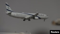 هواپیمای حامل مقام‌های آمریکایی و اسرائیلی که ۱۰ شهریورماه در فرودگاه بین‌المللی ابوظبی به زمین نشست