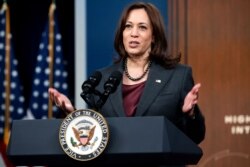 Vicepreședintele american Kamala Harris