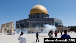 Al-Aqsa məscidinin qarşısı, 11 avqust, 2019-cu il