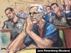 Jaffrey Epstein na saslušanju u sudu u Njujorku, 15. juli 2019.