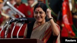 خانم سوشما سوارج (Sushma Swaraj) وزیر خارجهء هند 