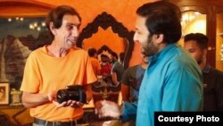 Сергей Соловьев с королем царства Бастар