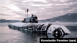 The U.S. policy draft references Moscow's well-known and ongoing efforts to modernize its nuclear arsenal, including an underwater torpedo. (file photo)