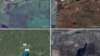 На супутникових знімках видно, що прикордонний із Україною полігон «Кузьминський» з’явився в Росії між жовтнем 2013 і жовтнем 2014 рр. Скріншоти