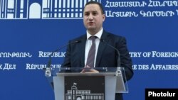 Пресс-секретарь МИД Армении Тигран Балаян (архив)