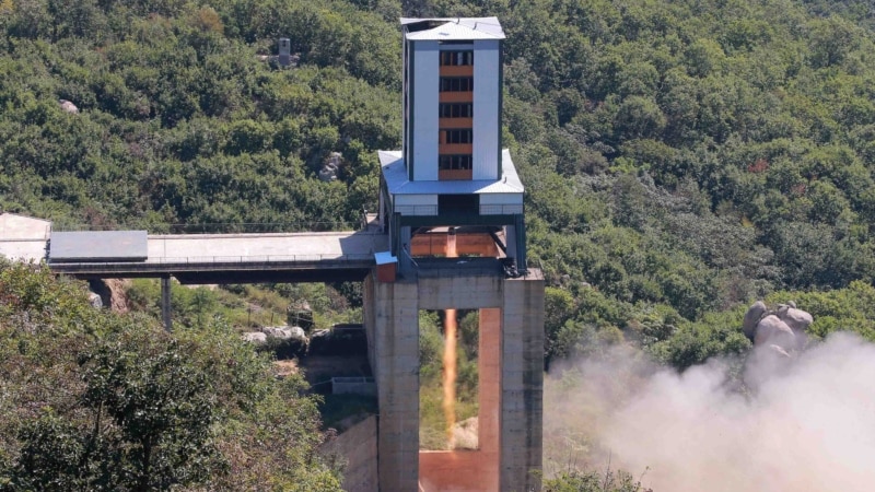 کره شمالی می‌گوید «آزمایش حساس» دیگری در سایت پرتاب ماهواره انجام داده است