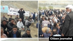 Iran - Esfahan - Farmers` Protest Against Shortage of Water