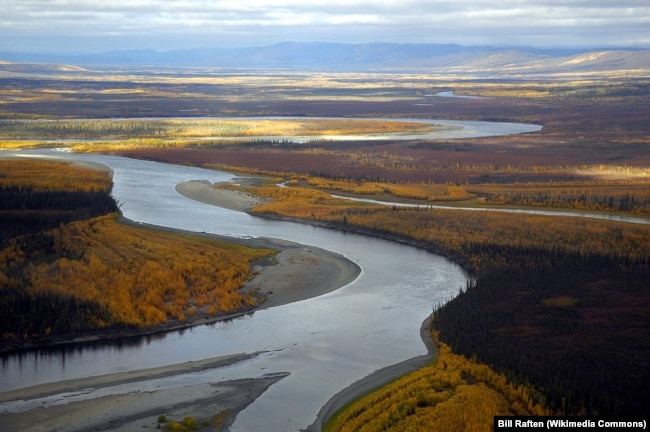 Lumi Kojukuk në Alaska.