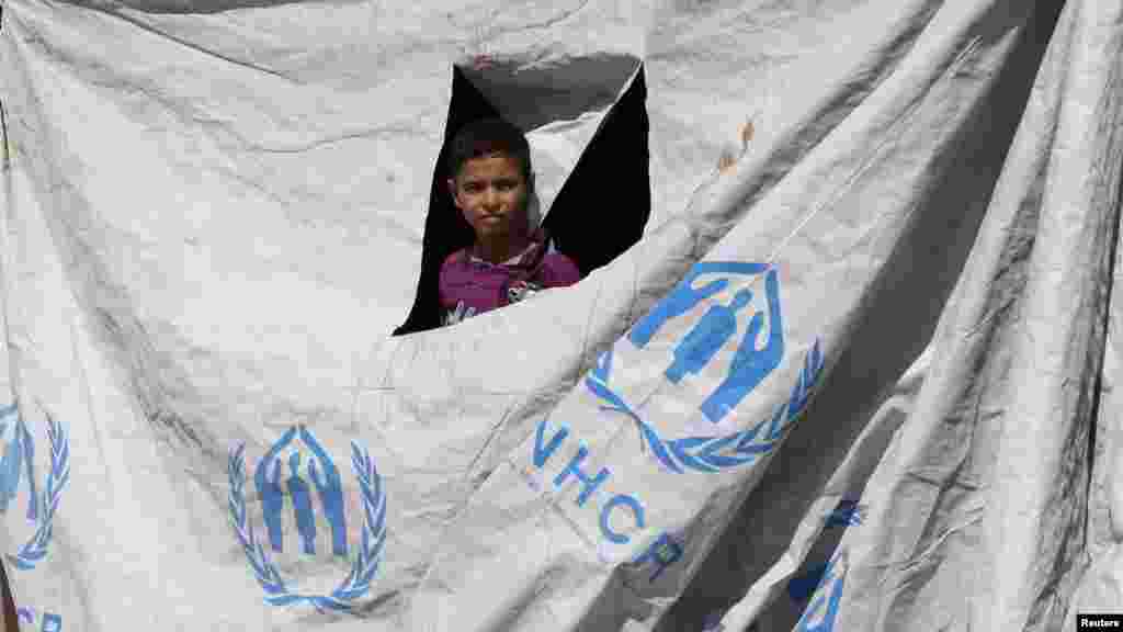 Sirijske izbjeglice u Jordanu, 17. juli 2012. Foto: REUTERS / Ali Jarekji 