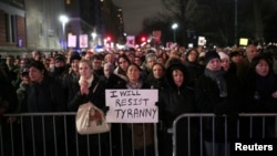 Protesti u New Yorku protiv Donalda Trumpa