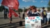 Саратов, участница акции протеста в Пугачёве Надежда Познякова, 1 июля 2019 года