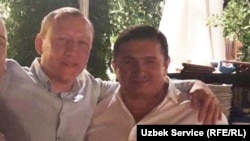 Ravshan "Zolotoy" Muhiddinov (left) and Azerbaijani Thief-in-Law Nadir Salifov, aka "Lotu Guli"