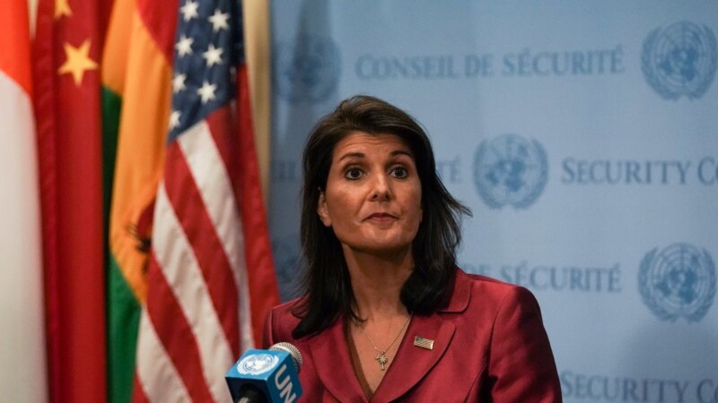 Haley dala ostavku na dužnost američke ambasadorice u UN