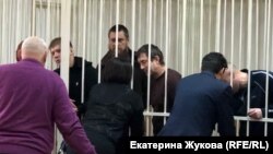 Телкин, Непомнящий и Гуськов в зале суда