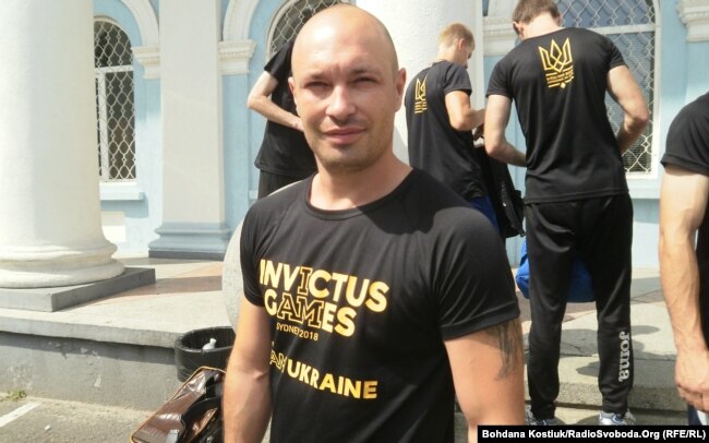 Олександр Чалапчій, учасник національної збірної на Invictus games