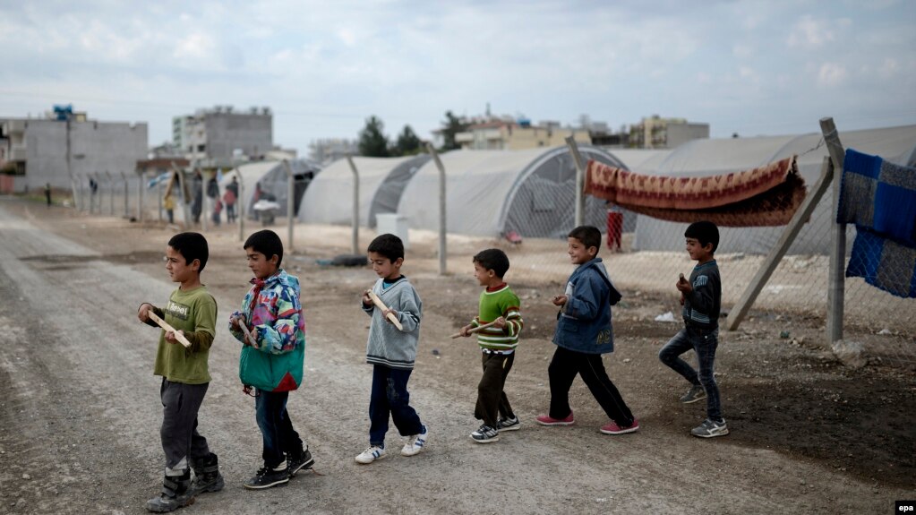 Many children have been badly affected by the crisis in Iraq and Syria. (file photo) 