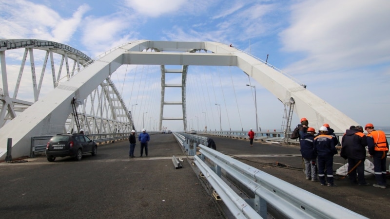 В Крыму открыли движение по путепроводу в районе стройки моста через Керченский пролив – СМИ